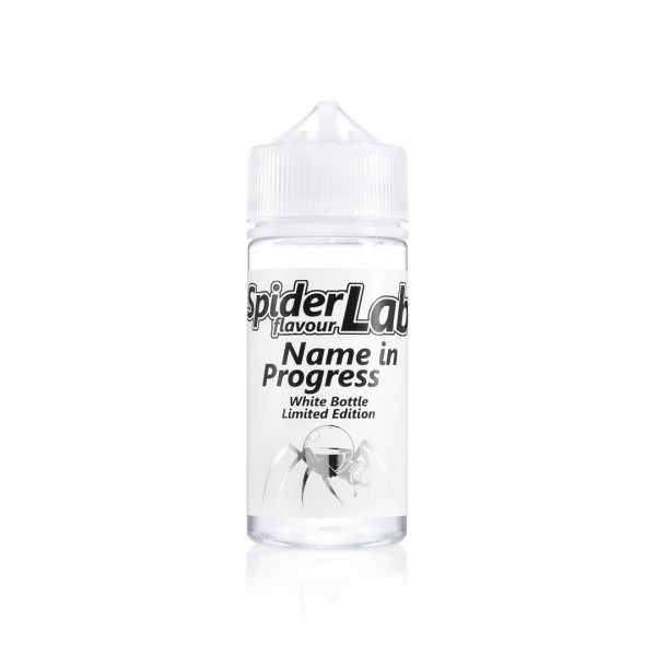 Limited White Bottle Edition - Name in Progress
